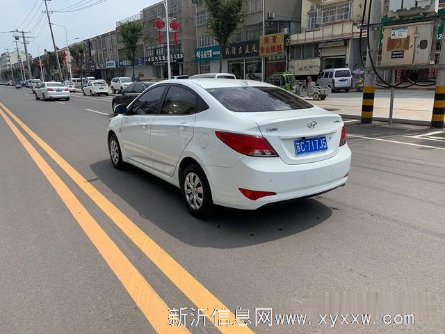 现代 瑞纳 2014款 1.4 手动 TOP 顶级型